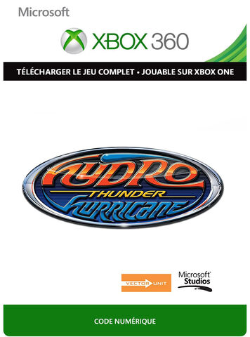 Hydro Thunder Hurricane Digital Xbox 360 à Jouer Sur Xbox One